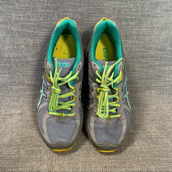 Asics Gel Sonoma Womens Running Shoes Gray Ice Blue Size 8 T4F7N - Picture 5 of 16